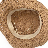 Straw Sun Hat - TAN