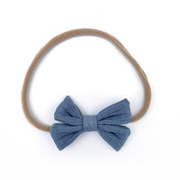 Butterfly Headband Wide Ribbed - OCEAN