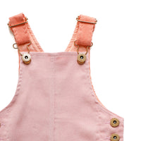 Hazel Cord Pinafore Dress - CANDY FLOSS