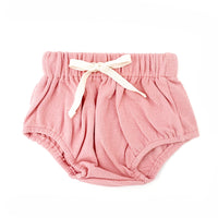 BASICS Ribbed Bloomers - SALMON PINK