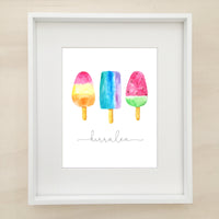 Sweets Trio Personalised Printable Artwork