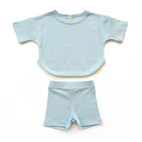 Easy Set Wide Ribbed - SKY