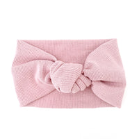 BASICS THICK Ribbed Knot Headband - PEARL
