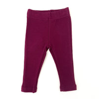 BASICS THICK Leggings - EGGPLANT