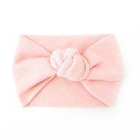 BASICS Ribbed Knot Headband - FAIRY FLOSS