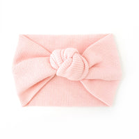 BASICS THICK Ribbed Knot Headband - FAIRY FLOSS