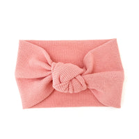BASICS THICK Ribbed Knot Headband - TUSCAN TERRACOTTA