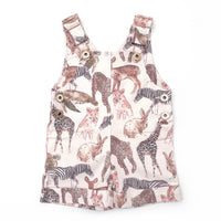 Everett Short Overalls - WILD LIFE