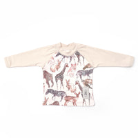 Swim Long Sleeve Rashie - WILD LIFE