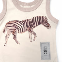 Comfy Tank Onesie/Top - WILD LIFE