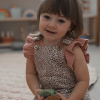 Hazel Pinafore Dress - HUNTER