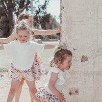 COTTON MUSLIN Ruffle Bloomers - ZOE