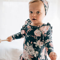 Shimmy Long Sleeve Dress - ADDILYN