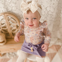 Shimmy Long Sleeve Onesie/Top - HIPPIE LOVE
