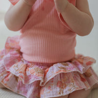 COTTON MUSLIN Ruffle Bloomers - ISLA
