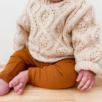 Shaun Knitted Jumper - NOUGAT