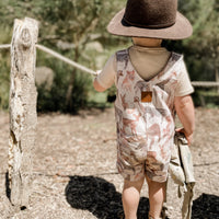 Everett Short Overalls - WILD LIFE