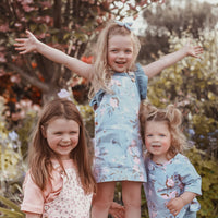 Hazel Pinafore Dress - ELLIE