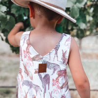 Everett Short Overalls - WILD LIFE