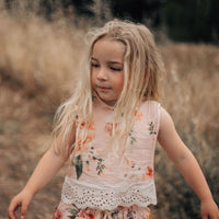 COTTON MUSLIN Lace Top - SOPHIA
