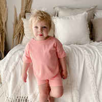 Easy Set Wide Ribbed - CORAL