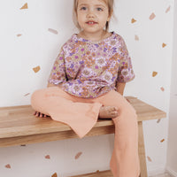 Bell Bottoms Wide Ribbed - PEACH