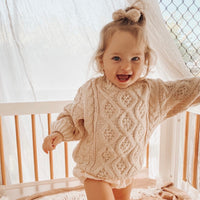 Shaun Knitted Jumper - NOUGAT