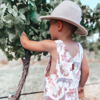 Everett Short Overalls - WILD LIFE