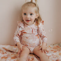 Shimmy Long Sleeve Swimmers - SERENITY