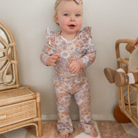 Shimmy Long Sleeve Onesie/Top - HIPPIE LOVE