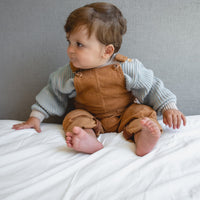 Hudson Cord Overalls - TAN