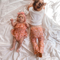 COTTON MUSLIN Ruffle Playsuit - EMMA
