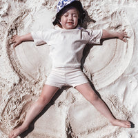 Easy Set Wide Ribbed - ALMOND