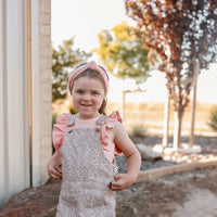 Hazel Pinafore Dress - HUNTER