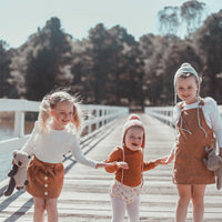 Heidi Mini Cord Skirt - TAN