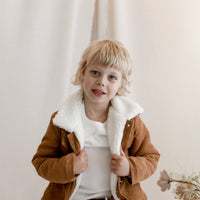 Pilot Cord Jacket - TAN