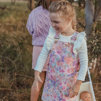 Hazel Pinafore Dress - CLEMENCE