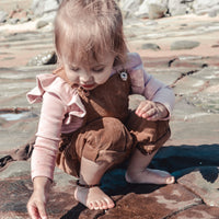 Hudson Cord Overalls - TAN