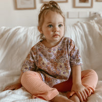 Bell Bottoms Wide Ribbed - PEACH