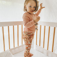 BASICS THICK Ribbed Onesie/Top - SALMON PINK