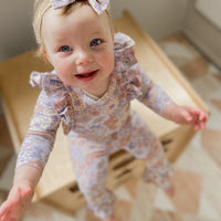 Shimmy Long Sleeve Onesie/Top - HIPPIE LOVE