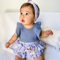 COTTON MUSLIN Ruffle Bloomers - ELLIE