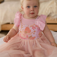 Shimmy Wide Ribbed Tank Onesie/Top - CANDY PINK