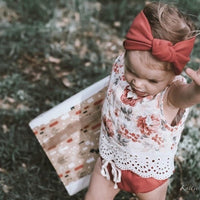 COTTON MUSLIN Lace Top - HOLLY