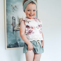 COTTON MUSLIN Lace Top - HARPER