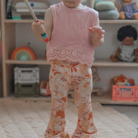 COTTON MUSLIN Lace Top - BLUSH
