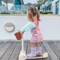 Hazel Cord Pinafore Dress - CANDY