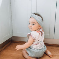 COTTON MUSLIN Lace Top - HARPER