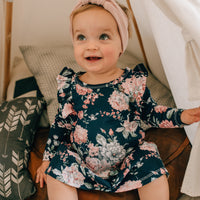 Shimmy Long Sleeve Dress - ADDILYN