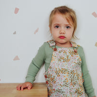 BASICS THICK Ribbed Onesie/Top - FOREST
